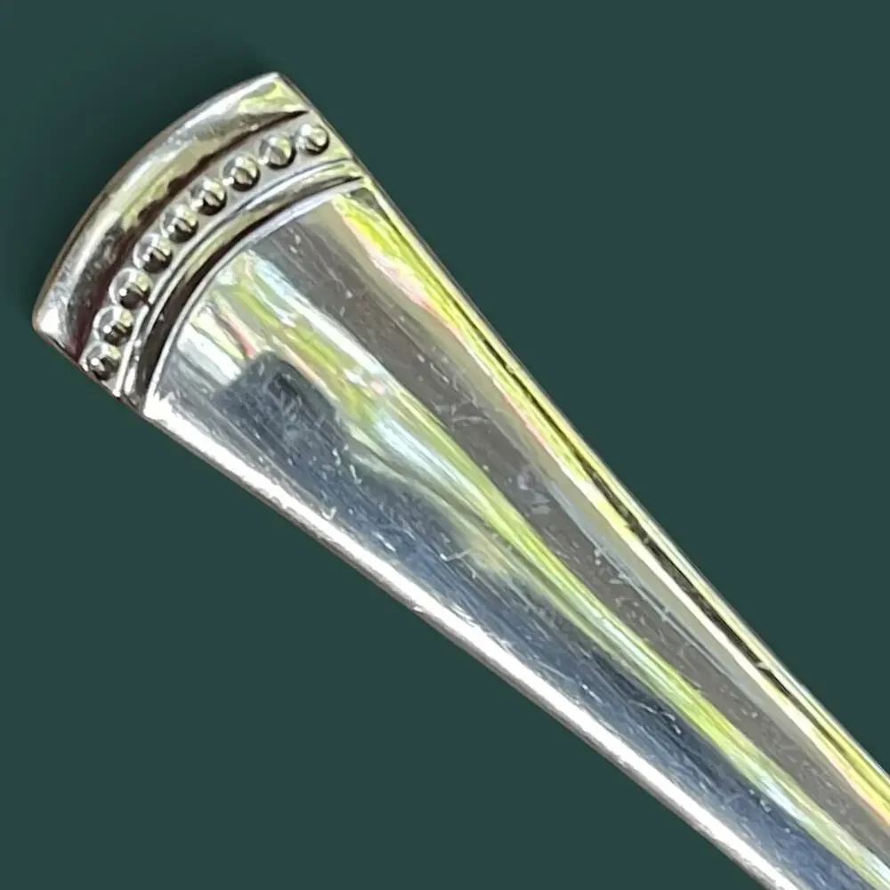 Lenox Portola Flatware Stainless Cold Meat Fork, Salad Fork and Dinner Knife